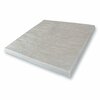 Emsco Group Flat Rock Rain Barrel and AC Unit Paver Patio Pad 24inx24in Natural Gray Tile 2192-1